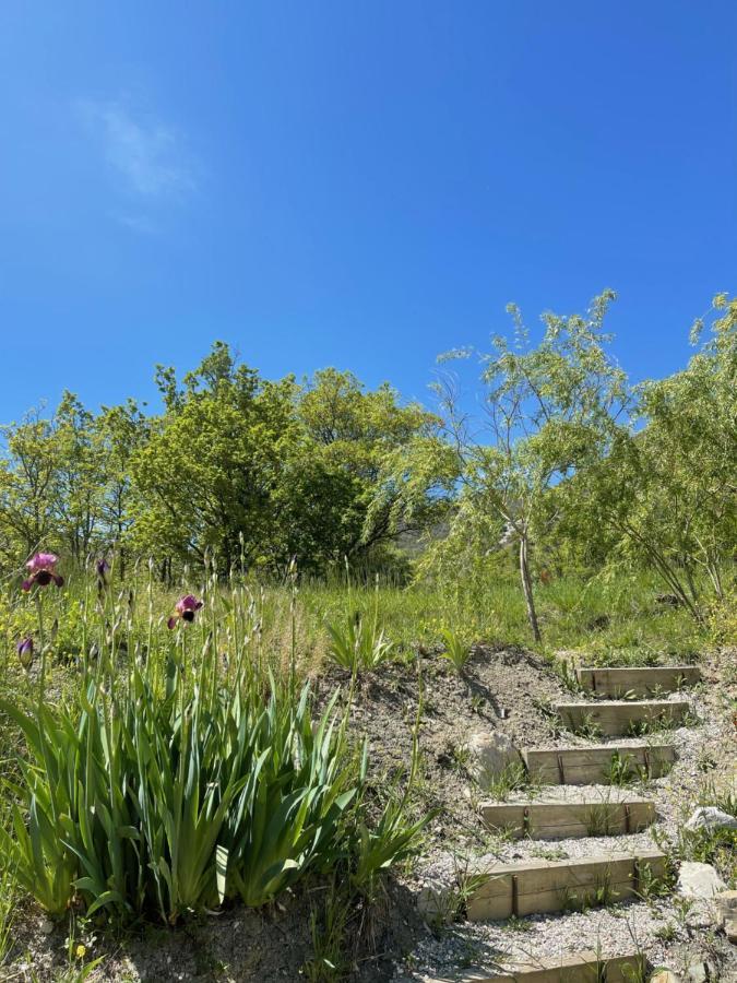 Estive Des Angelettes Piscine Chauffee Sauna Saint-Ferréol-Trente Kültér fotó